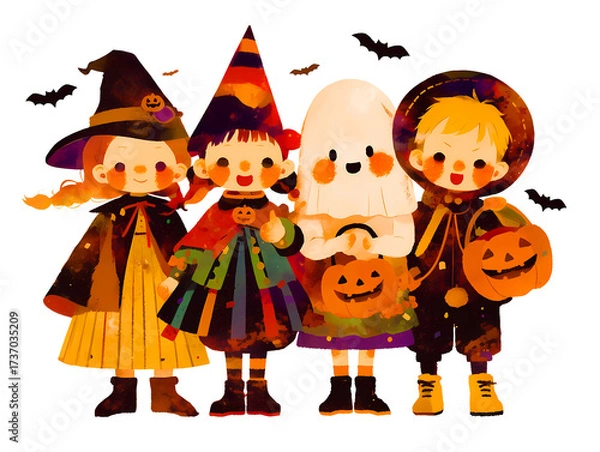 Fototapeta ハロウィンの子供たち