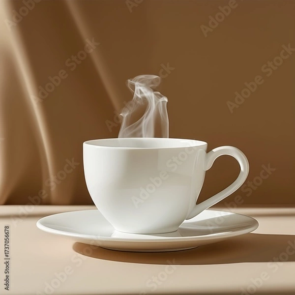 Fototapeta a cup of coffee