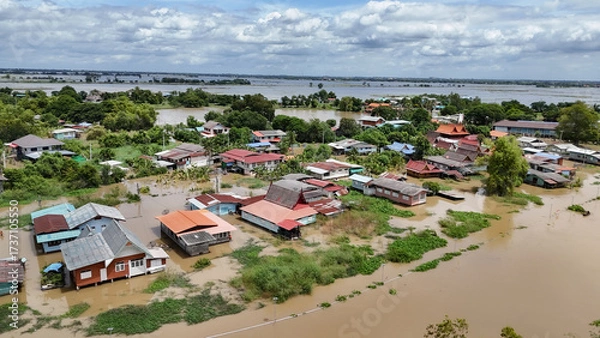 Fototapeta Accidents and Disasters, Aerial View, Agriculture, Ancient, Architecture