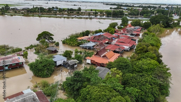 Fototapeta Accidents and Disasters, Aerial View, Agriculture, Ancient, Architecture