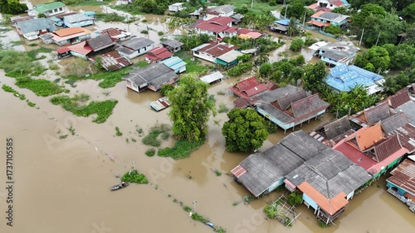 Fototapeta Accidents and Disasters, Aerial View, Agriculture, Ancient, Architecture