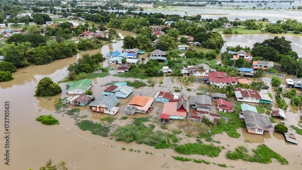 Fototapeta Accidents and Disasters, Aerial View, Agriculture, Ancient, Architecture
