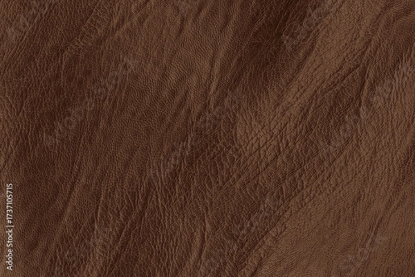 Fototapeta Dark brown leather texture background with seamless pattern and high resolution.
