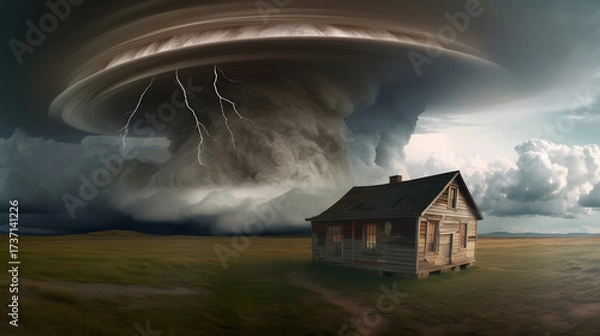 Fototapeta Whimsical world within pages