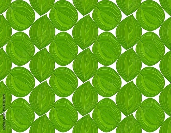 Obraz Green Watermelon Pattern Background.
