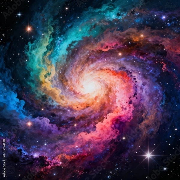 Fototapeta abstract space background