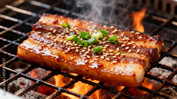 Obraz meat on the grill