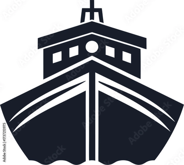 Fototapeta Vector Boat
