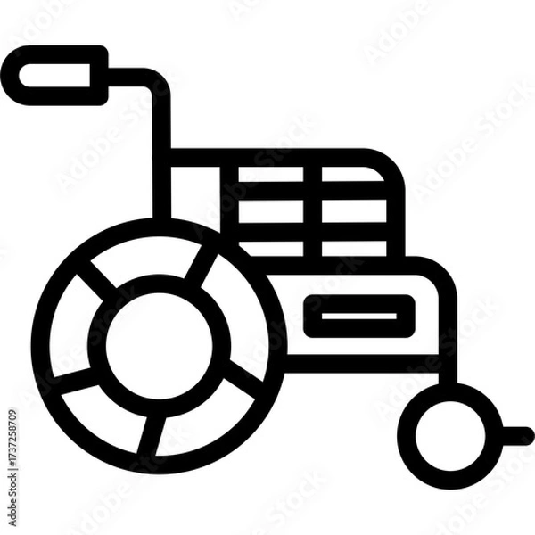 Obraz Wheelchair Icon