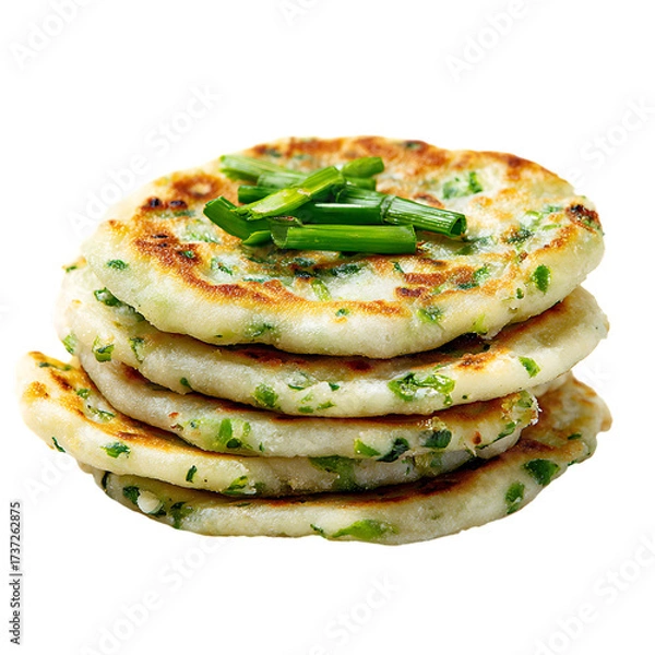 Obraz Scallion Pancakes 