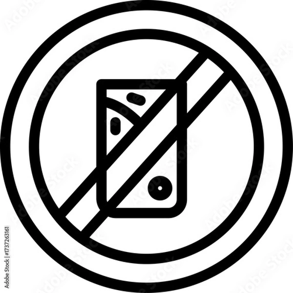 Obraz No Drinks Icon