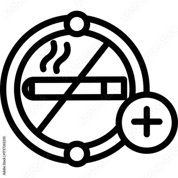 Obraz No Smoking Icon