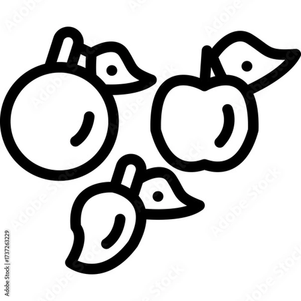 Obraz Fruit Icon