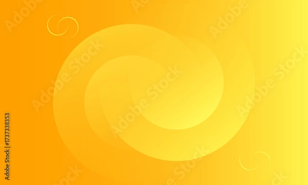 Fototapeta banner background. full color, orange gradation and effect geometry.circle. abstract.eps 10
