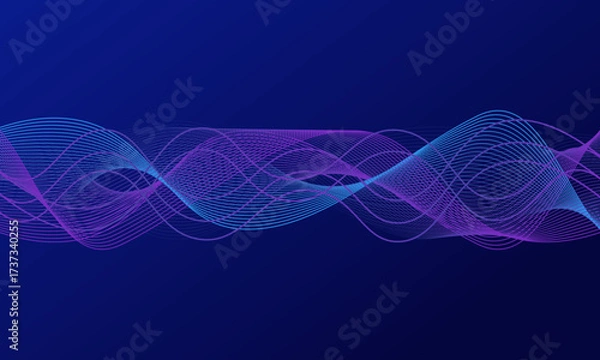 Fototapeta blue gradations background,wavy line pink and blue ,colorful,pattern,modern background,colorful,eps 10