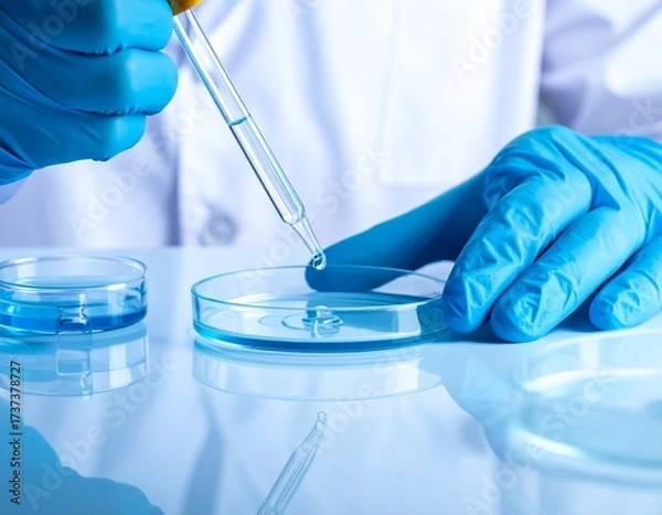 Fototapeta Precision in Modern Biotechnology Research