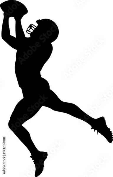 Fototapeta American Football Team Charge with Splatter Vector Bundle
