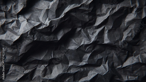 Fototapeta Realistic Black Slightly Textured Surface