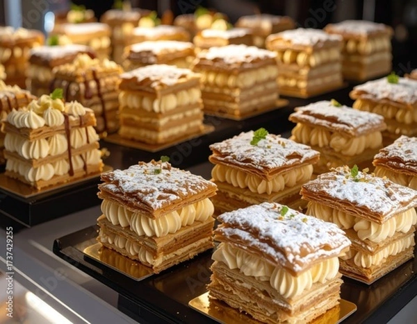 Fototapeta A display of napoleons