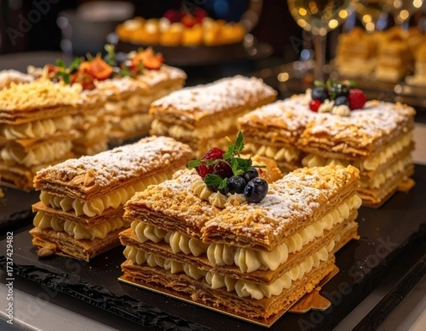 Fototapeta A display of napoleons