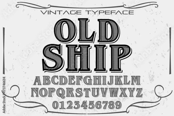 Fototapeta handcrafted vector script alphabet font vintage old style and vector design handwritten,brush,retro,old style design,vector letters,vintage,labels,illustration