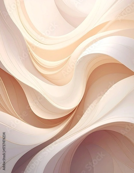 Obraz Abstract flowing background