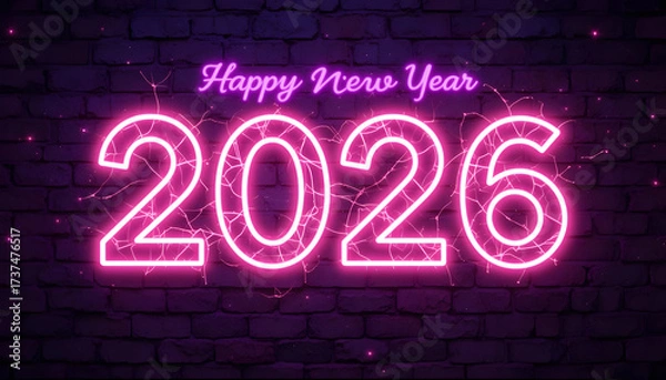 Fototapeta Happy New Year 2026 A Collection of Festive, High-Resolution Images for Celebrations and Greetings