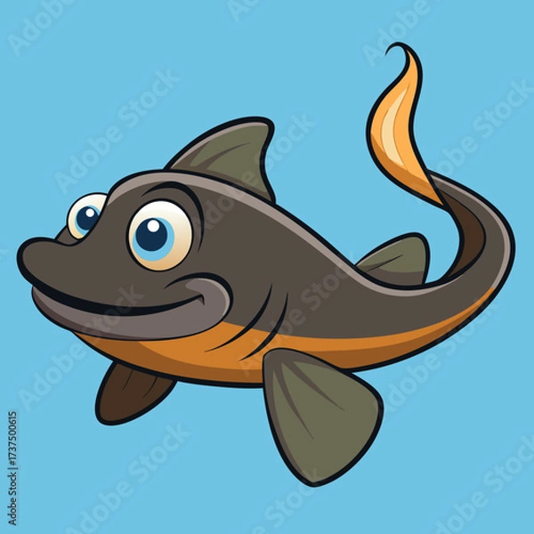 Obraz cartoon fish cartoon