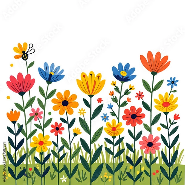 Fototapeta spring flowers