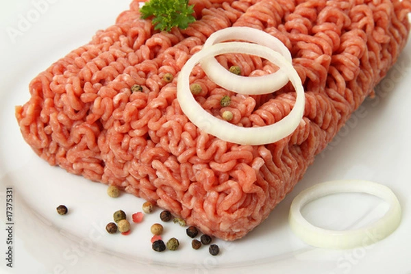 Fototapeta Hackfleisch