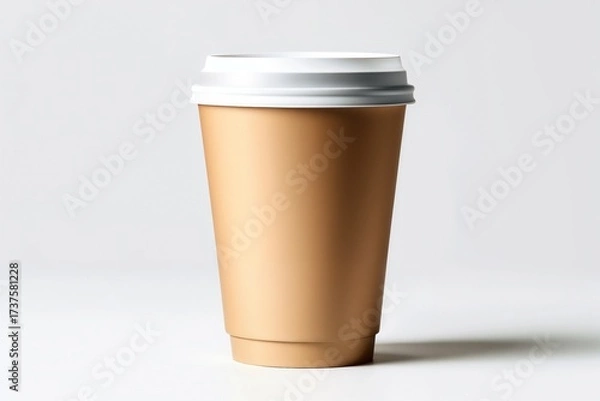 Obraz ペーパーカップ　 モックアップ　サンプルイメージ