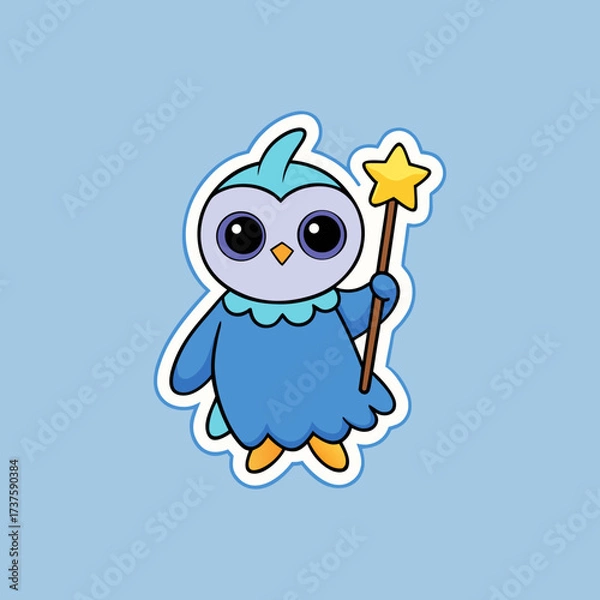 Obraz owl on a branch