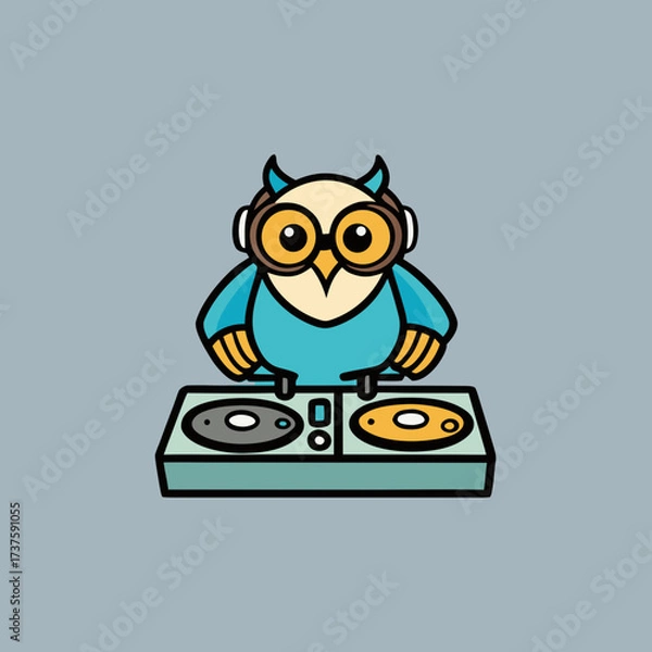 Obraz funny-owl vector design 