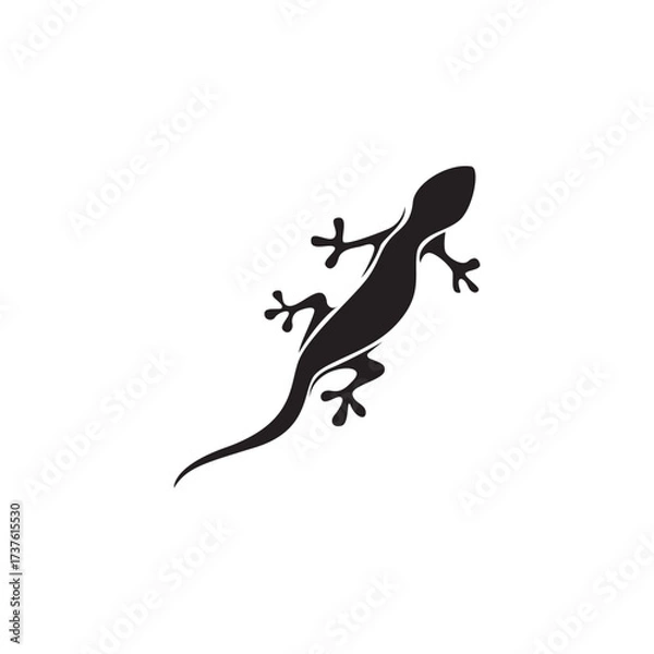 Fototapeta Lizard symbol icon vector