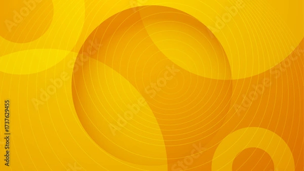 Fototapeta orange abstract background with geometric element
