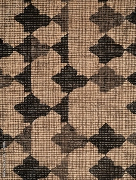 Obraz Retro houndstooth pattern background