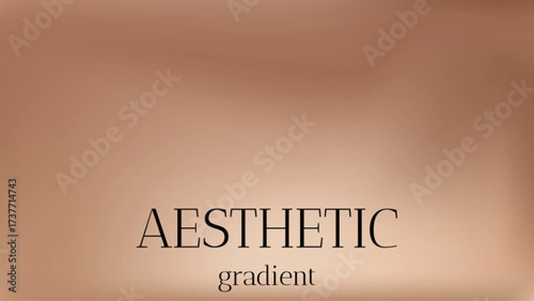 Fototapeta Abstract beige color gradient. Brown nude neutral gradation for luxury backdrop. Tan texture and minimal chocolate solid photo cover. Clean creamy and gentle vintage banner. Aesthetic sand bg graphic