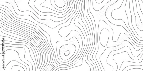 Fototapeta Topographic map background geographic line map with elevation assignments. Abstract digital topographic contour map concept space geometric strip grid line.Topography and geography map grid abstract,