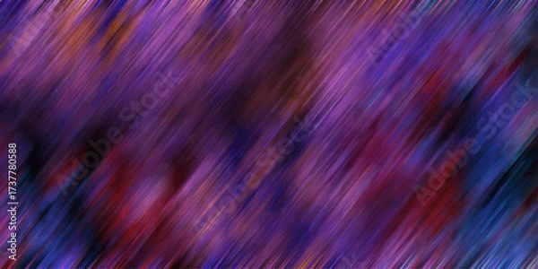 Fototapeta Rich purple and red abstract diagonal brush stroke texture with dark undertones creating a dramatic and energetic visual for artistic backgrounds