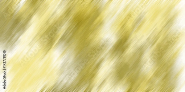 Fototapeta Warm golden yellow and white abstract diagonal brush stroke texture with a bright, luminous quality for vibrant and sunny design backdrops
