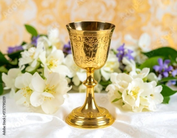 Obraz Golden Chalice Display