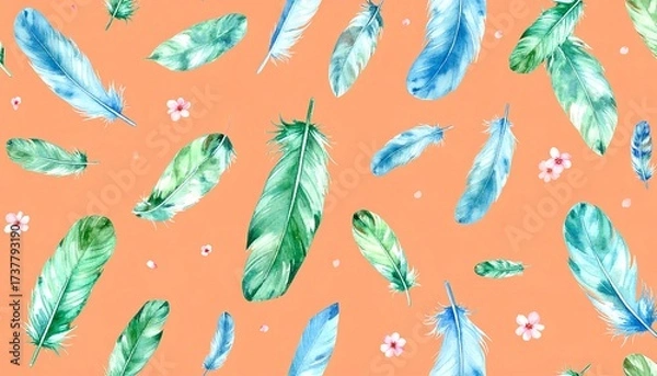 Obraz Feather Pattern