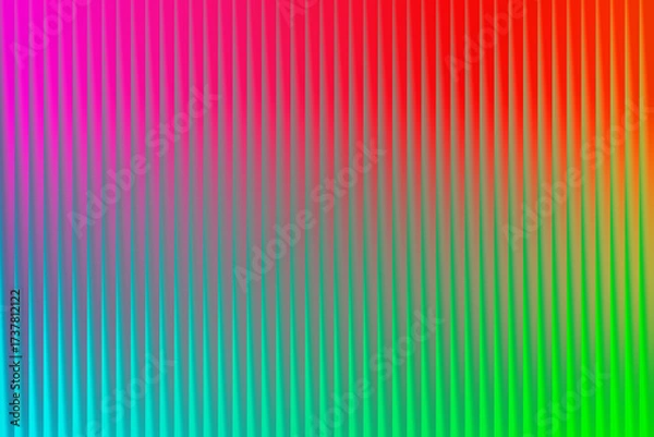 Fototapeta Vibrant gradient background with vertical stripes and colorful hues