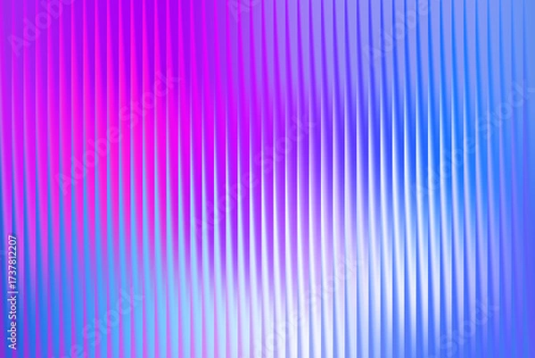 Fototapeta Vibrant gradient background with blue and pink abstract waves