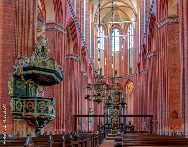 Obraz Dom Wismar Innen