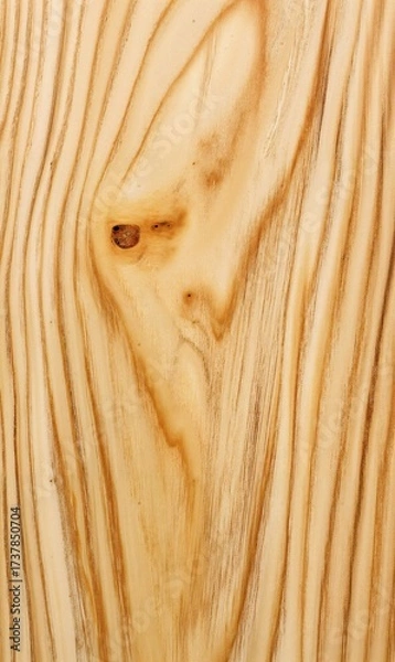 Fototapeta Elegant Light-Colored Wood Surface Showcasing Natural Grain, Texture, and Focal Knots