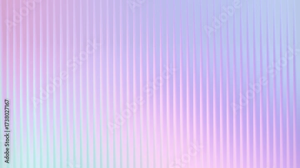 Fototapeta Soft pastel gradient with vertical ribbed texture