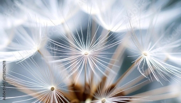 Obraz Close-up of dandelion seeds