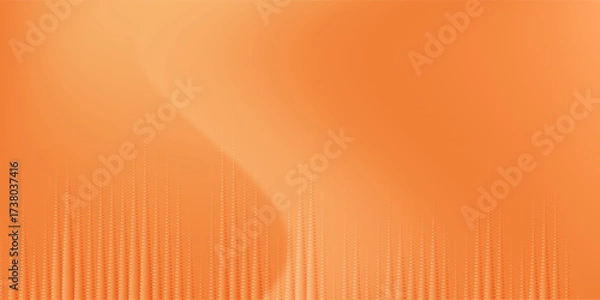 Fototapeta banner background. full color, orange gradation and effect geometry