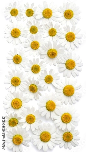 Obraz Close-up of many white daisies (3)